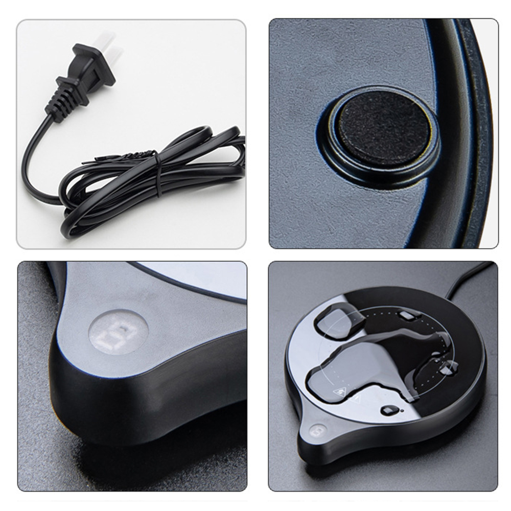 200W Electric Cup Heater Mug Warmer 100°C Hot Tea Makers  Heating Pad Coaster 5 Gear Cup Heaters for Coffee Milk Tea 110V/220V