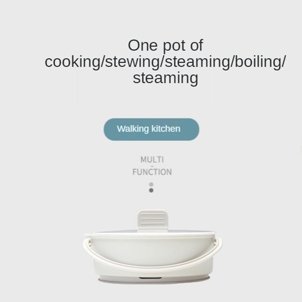 Folding Electric Cooker 110V / 220V Multicooker Hot Pot Food Steamer Cooking Machine Noodle Multi Cooker For Travel мультиварка
