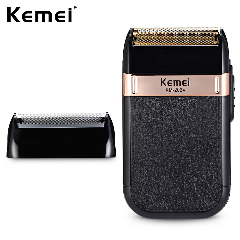 Kmei Brand New Original Electric Shaver For Men Twin Blade Waterproof Reciprocating Cordless Razor Usb Charging Barber Trimmer