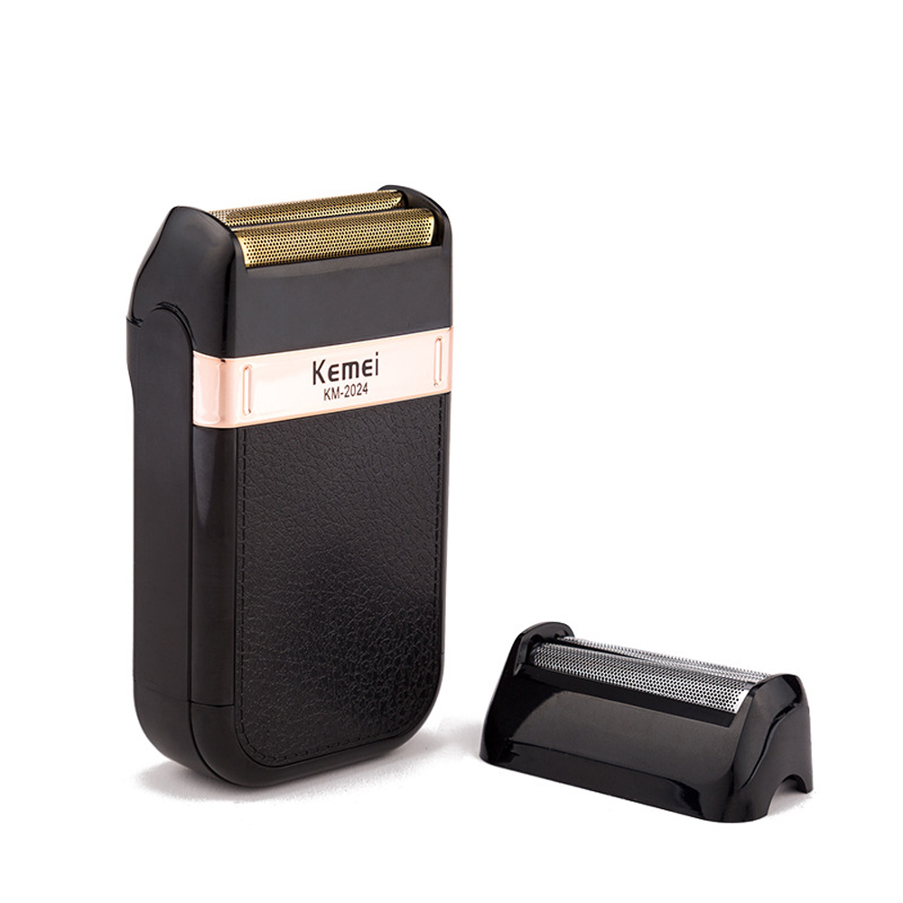 Kmei Brand New Original Electric Shaver For Men Twin Blade Waterproof Reciprocating Cordless Razor Usb Charging Barber Trimmer