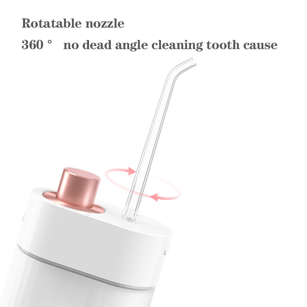 Sonic Monddouche Dental Water Flosser Jet Draagbare Draadloze Tanden Reinigen Oplaadbare Reizen Tooth Cleaner F3