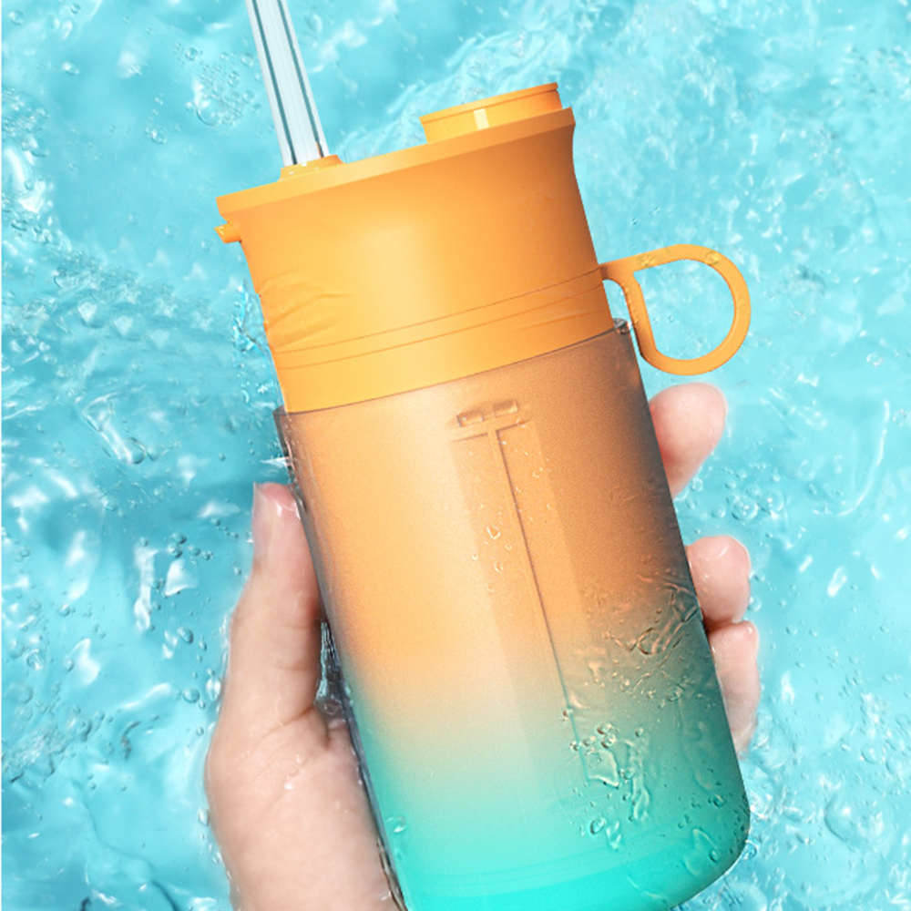 Portable Oral Dental Irrigator Teeth Water Flosser Ultrasonic Tooth Cleaner Mini Waterpulse Water Jet Floss Pick IP7 Waterproof