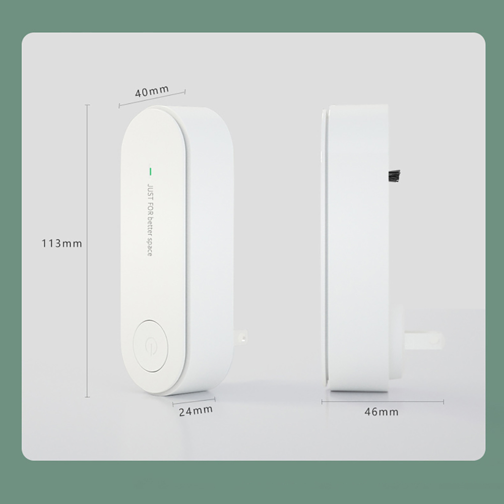 Portable Anion Air Purifier Purification Air Freshener Ionizer Low Noise Cleaner Dust Cigarette Smoke Remover Toilet Deodorant