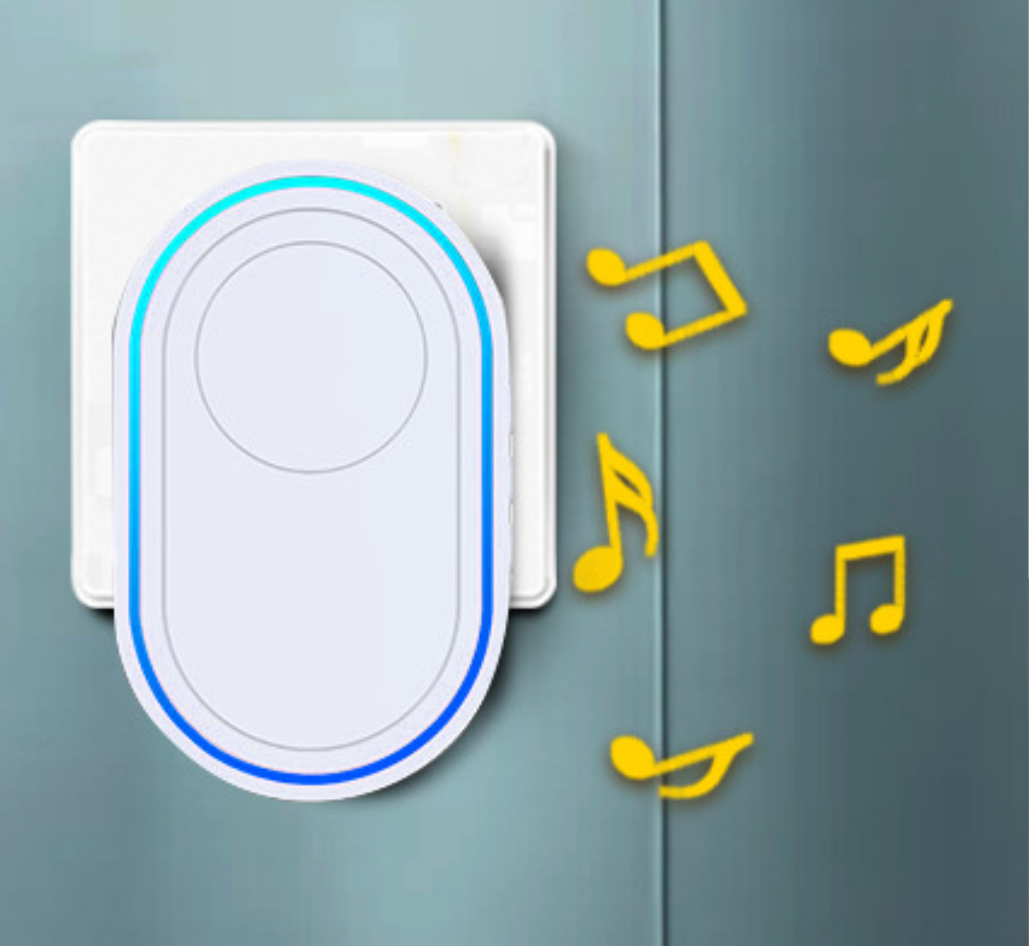 Welcome to the door sensor Smart wireless doorbell Welcome doorbell Waterproof 300m remote smart home doorbell