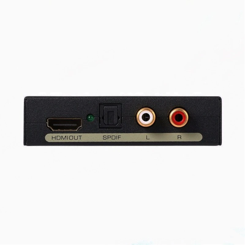 Multi-functional HD audio extractor HDMI-compatible Audio Separator HDMI-compatible To HDMI-compatible + Audio + SPDIF + R / L Audio Signal Converter