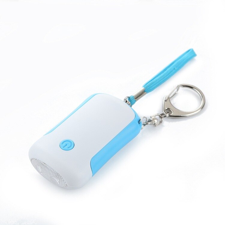 Super bright flashlight alarm Ultra-bright Flashlight Personal Alarm Lady Anti-wolf Device Elderly and Children Call for Help Bag Bag Ornaments