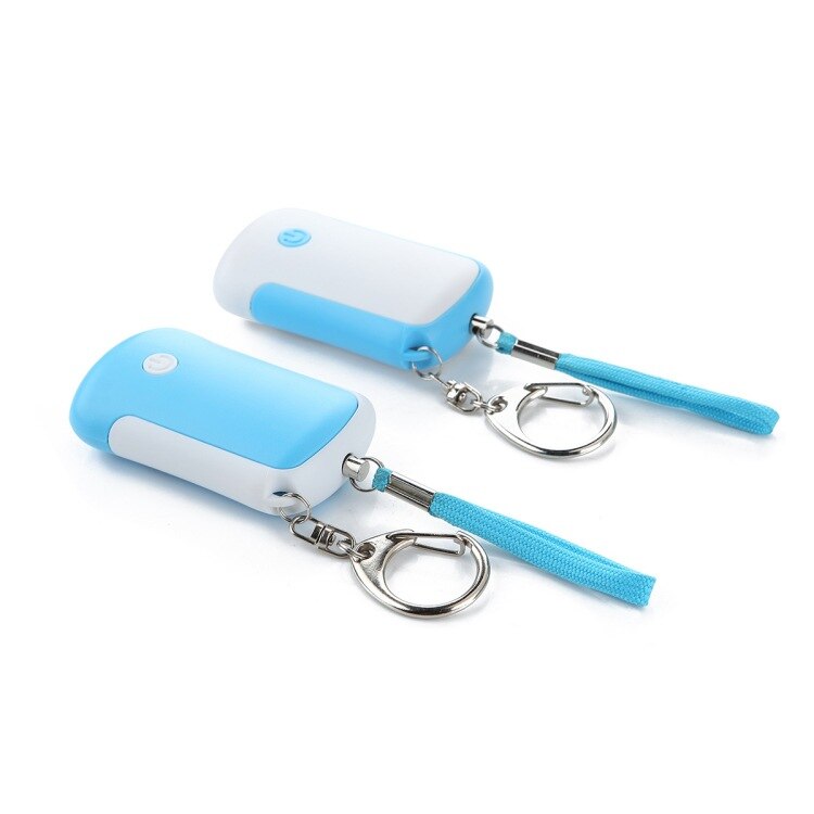 Super bright flashlight alarm Ultra-bright Flashlight Personal Alarm Lady Anti-wolf Device Elderly and Children Call for Help Bag Bag Ornaments
