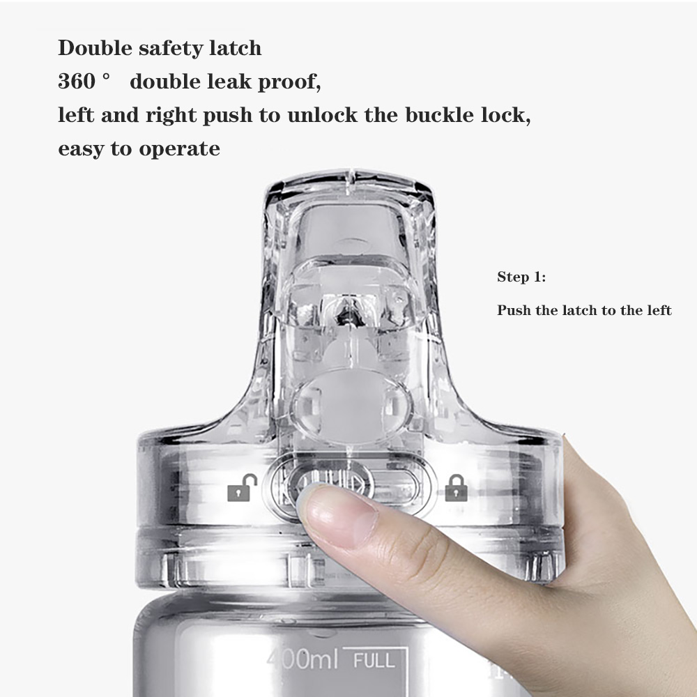 Titanium Hydrogen-Rich Water Cup Water Ionizer Maker/Generator Super Antioxidants ORP Hydrogen Water Bottle 400ML