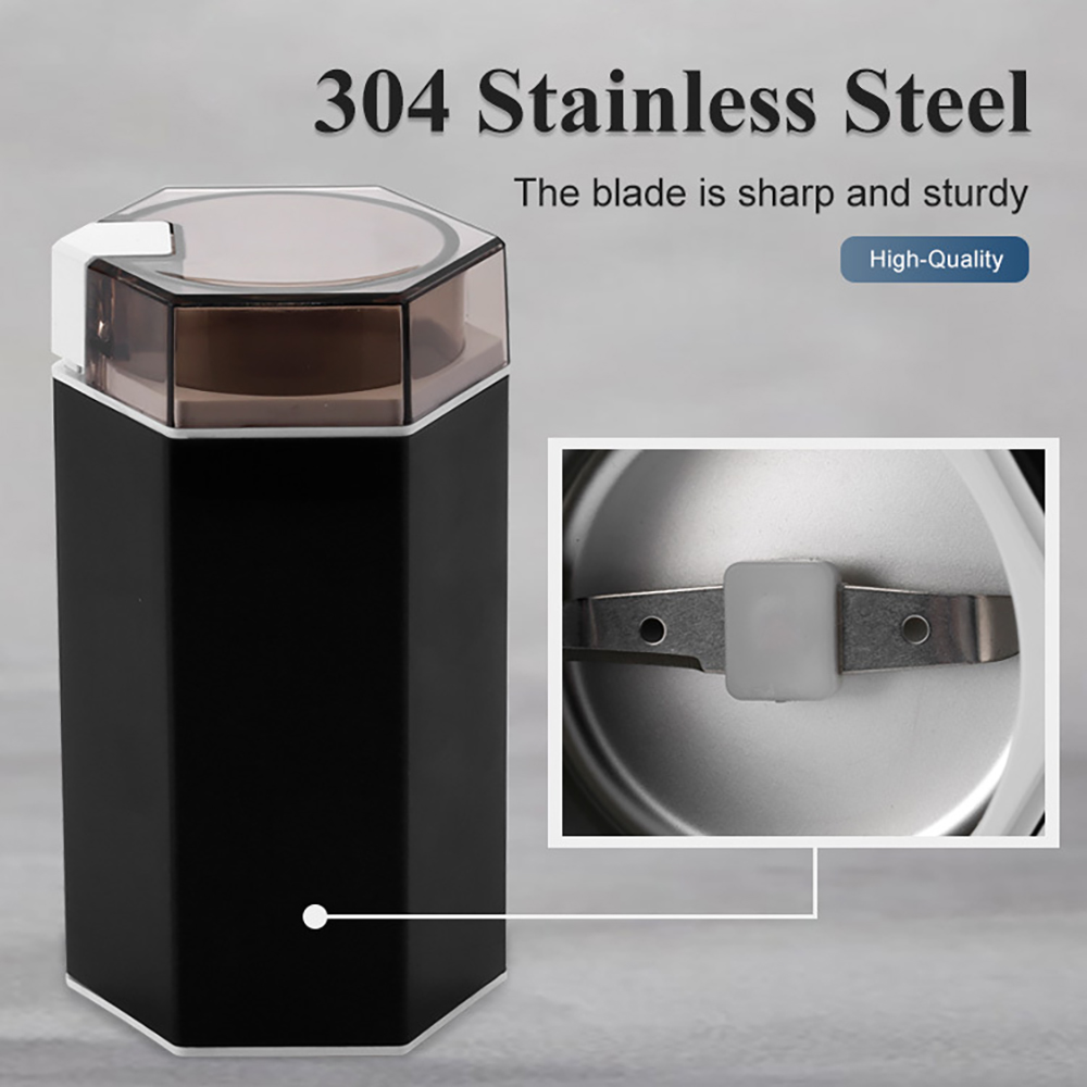 2023 Automatic Electric Coffee Grinder Portable Mini Spice Chili Soybean Coffee Maker Beans Mill Grinder Machine for Home Travel