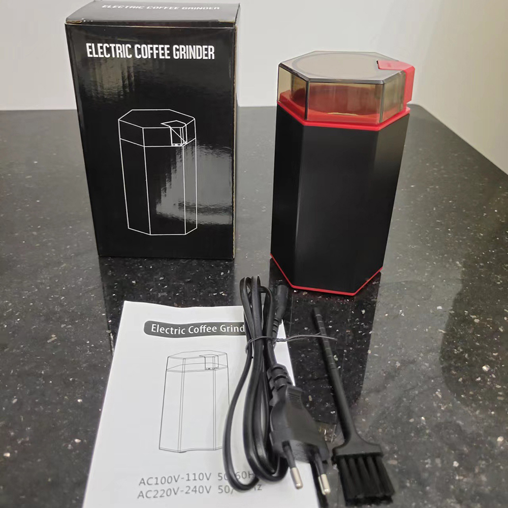 2023 Automatic Electric Coffee Grinder Portable Mini Spice Chili Soybean Coffee Maker Beans Mill Grinder Machine for Home Travel