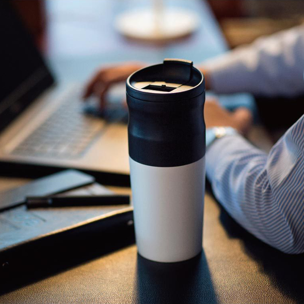 2022 Electric stainless steel coffee cup 427ML grinder double filter mini kitchen grinder coffee bean grinder