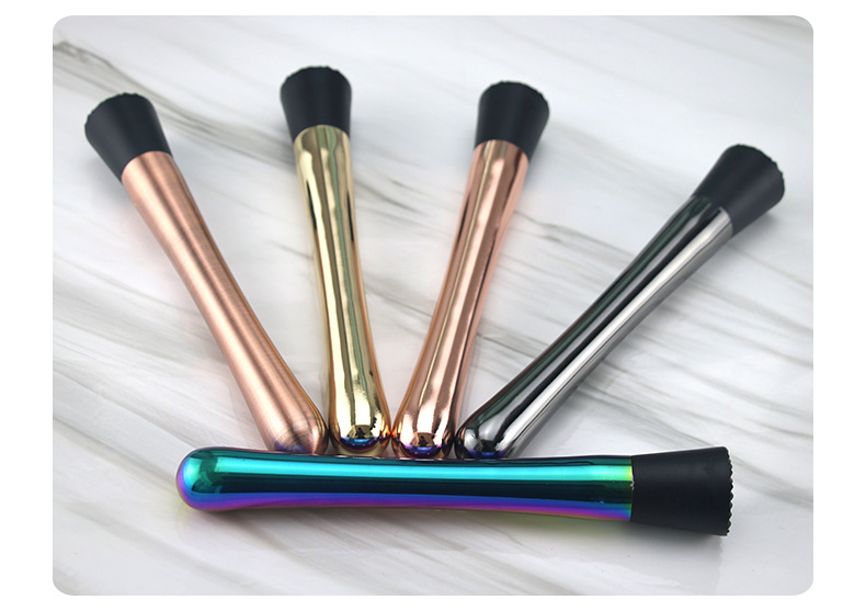 New Protable Ice Crushed Stick Bar Ice Stainless Steel Ice Crushed Tools DIY Drinks Stirrers Fruit Muddler Kitchen Gadgets