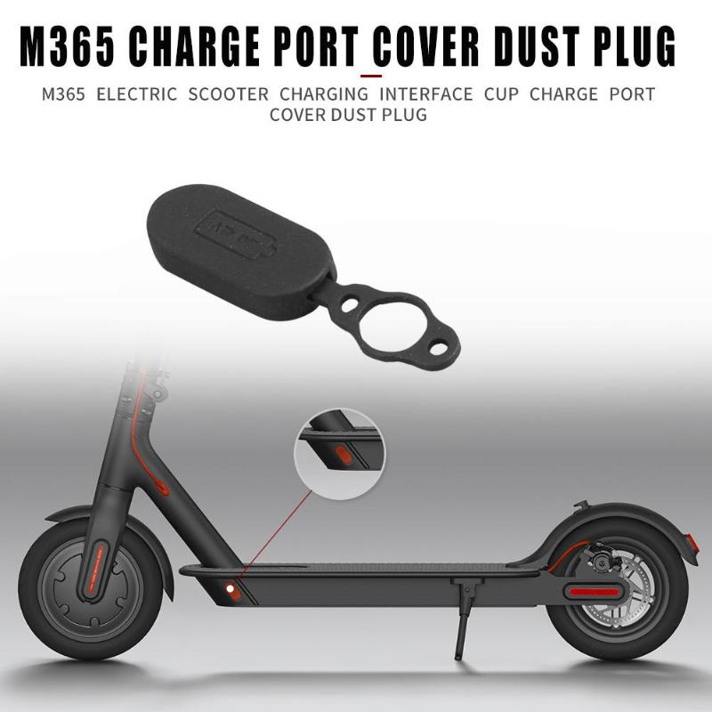 Silicone Charge Port Cover Dust Plug for XiaoMi Scooter Accessories Silicone Cap for Xiaomi Mi Jia M365 Electric Scooter