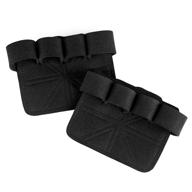 Anti-Skid Leather Weight Lifting Hand Guard Gloves Grip hand Protector Pads Fitness Sports Home Gym Workout Accessories