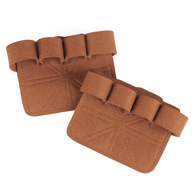 Anti-Skid Leather Weight Lifting Hand Guard Gloves Grip hand Protector Pads Fitness Sports Home Gym Workout Accessories
