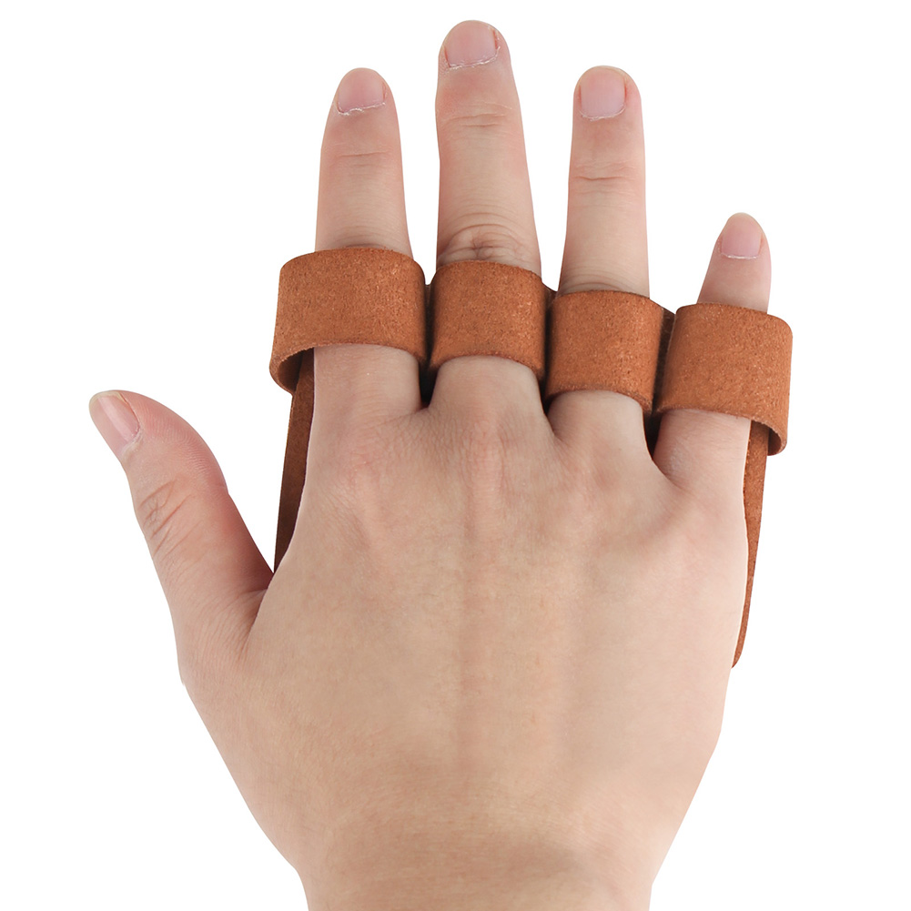 Anti-Skid Leather Weight Lifting Hand Guard Gloves Grip hand Protector Pads Fitness Sports Home Gym Workout Accessories