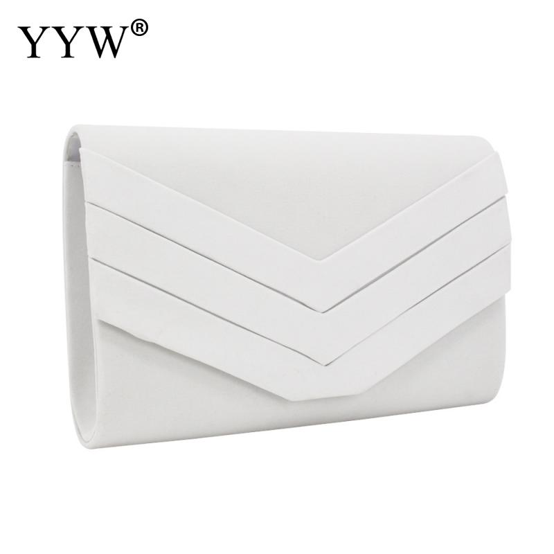 Highclass Suede Stripe Clutch Bag Simple Evening Bags Women Ladies Clutch Bridal Wedding Party Clutches Bag Purses Handbags Sac