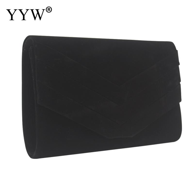 Highclass Suede Stripe Clutch Bag Simple Evening Bags Women Ladies Clutch Bridal Wedding Party Clutches Bag Purses Handbags Sac