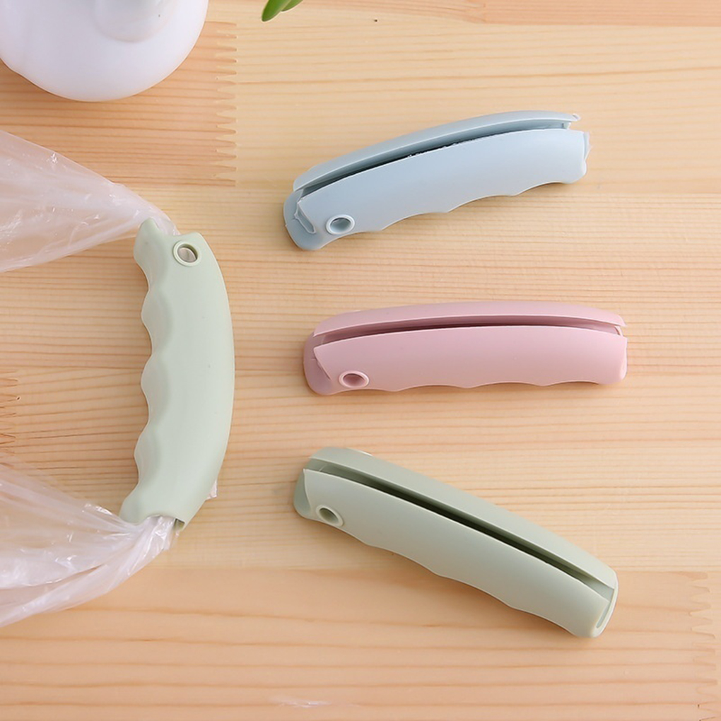 New Grocery Shopping Bag Silicone Lifting Holder Handle Grip Easy Carrying Tool Non-slip Grooves Surface Carrier