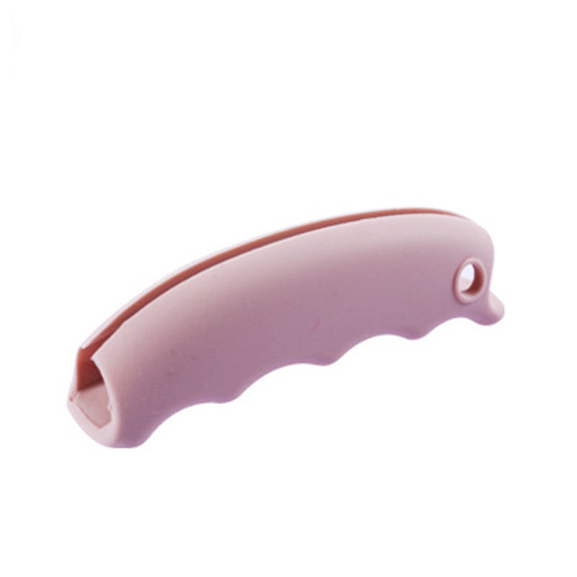 New Grocery Shopping Bag Silicone Lifting Holder Handle Grip Easy Carrying Tool Non-slip Grooves Surface Carrier