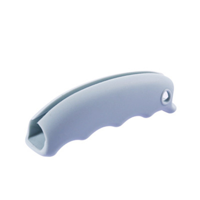 New Grocery Shopping Bag Silicone Lifting Holder Handle Grip Easy Carrying Tool Non-slip Grooves Surface Carrier