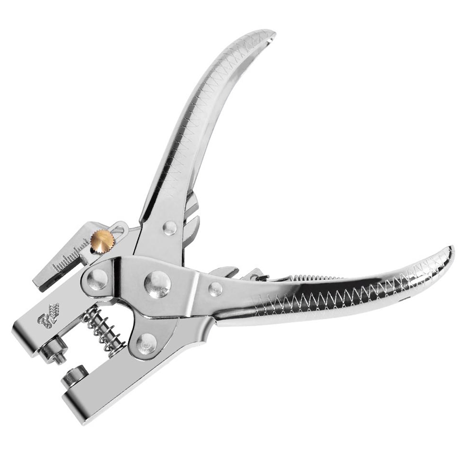 Eyelet Hole Punch Pliers Hole Puncher with 100pcs Eyelets Manual Puncher Press Tool Grommets Grommet Eyelet Hole Opening Tool