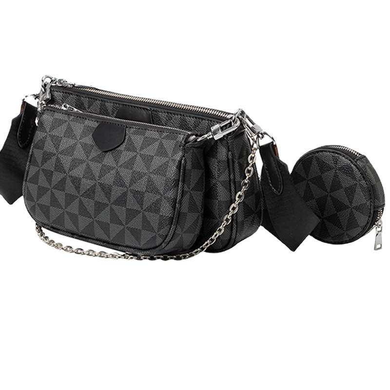 Printed Shoulder Bags For Women Multiple Accessories Leather Women's Handbags Chain Hand Bag Woman Bags Shoulder Crossbody