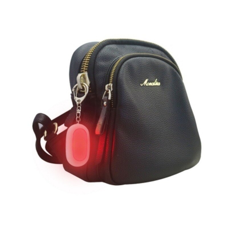 Outdoor portable personal alarm Self Defense Siren Safety Alarm for Women Keychain with  LED Light Personal Self Alarm Personal Security Keychain Alarm
