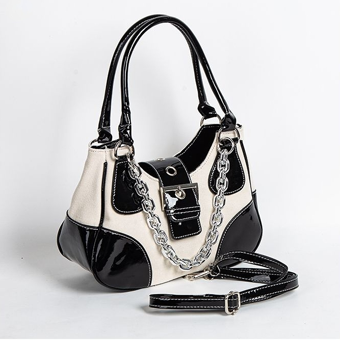 Luxury Designer Women's Handbags Canvas Underarm For Girls Chain Shoulder Crossbody Women Bags Y2k Tote Purse Handbags Female