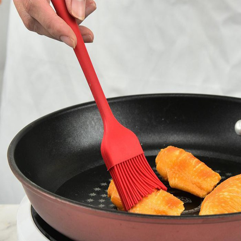 5pcs Silicone Baking Tool Egg Whisk Spatula Brush Set Kitchen Utensil Kitchenware for Cooking Baking Mixing Kitchen Accessories