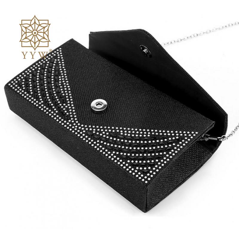 Silver Diamonds Blings Evening Clutch Bags 2022 Trending Chain Shoulder Bags Crossbody Envelope Formal Party Purse wholesales