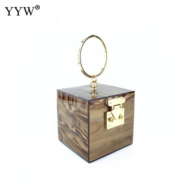 Acrylic Box Clutch Bag Clutch Luxury Handbags Women Bga Designer Pochette Femme Clutch Summer Acrylic Hand Bags 2021 New Arrival