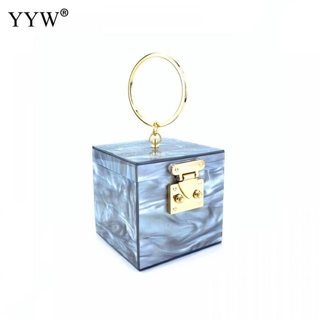 Acrylic Box Clutch Bag Clutch Luxury Handbags Women Bga Designer Pochette Femme Clutch Summer Acrylic Hand Bags 2021 New Arrival