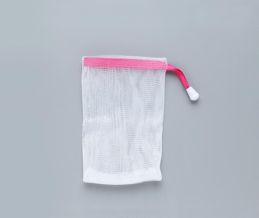 Soap Foaming Blistering Net Bathroom Tool Convenient Nylon Soap Mesh Bag Multipurpose Cooking Cleaning Helper Kitchen Accessories
