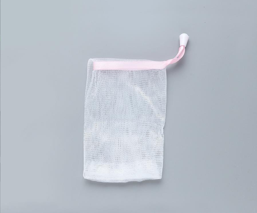 Soap Foaming Blistering Net Bathroom Tool Convenient Nylon Soap Mesh Bag Multipurpose Cooking Cleaning Helper Kitchen Accessories