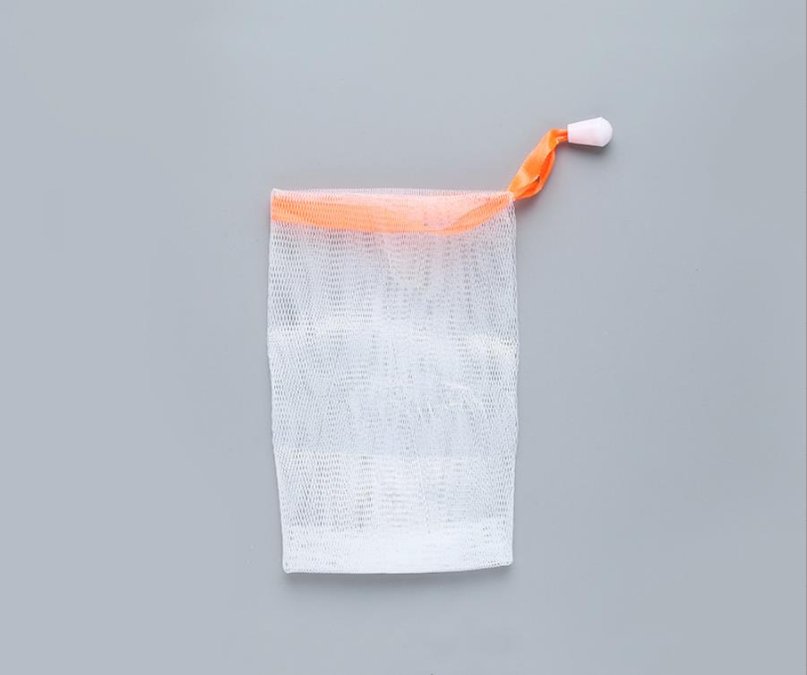 Soap Foaming Blistering Net Bathroom Tool Convenient Nylon Soap Mesh Bag Multipurpose Cooking Cleaning Helper Kitchen Accessories