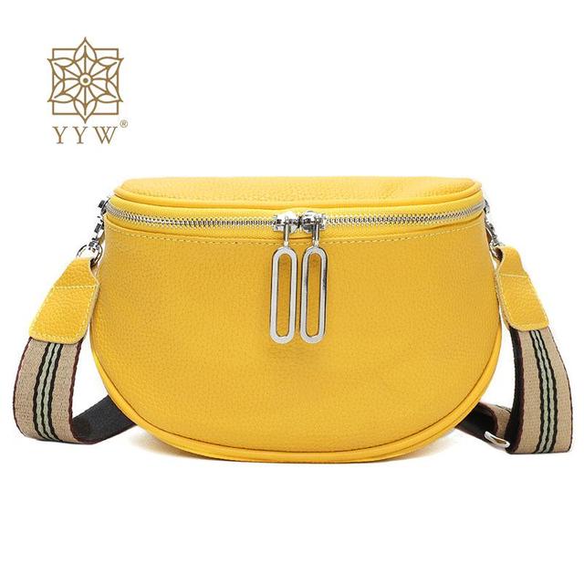 Cowhide Saddle Crossbody Bag Green Retro Casual Women Totes Shoulder Bags Female Lichee Pattern Trending Shoulder Handbags