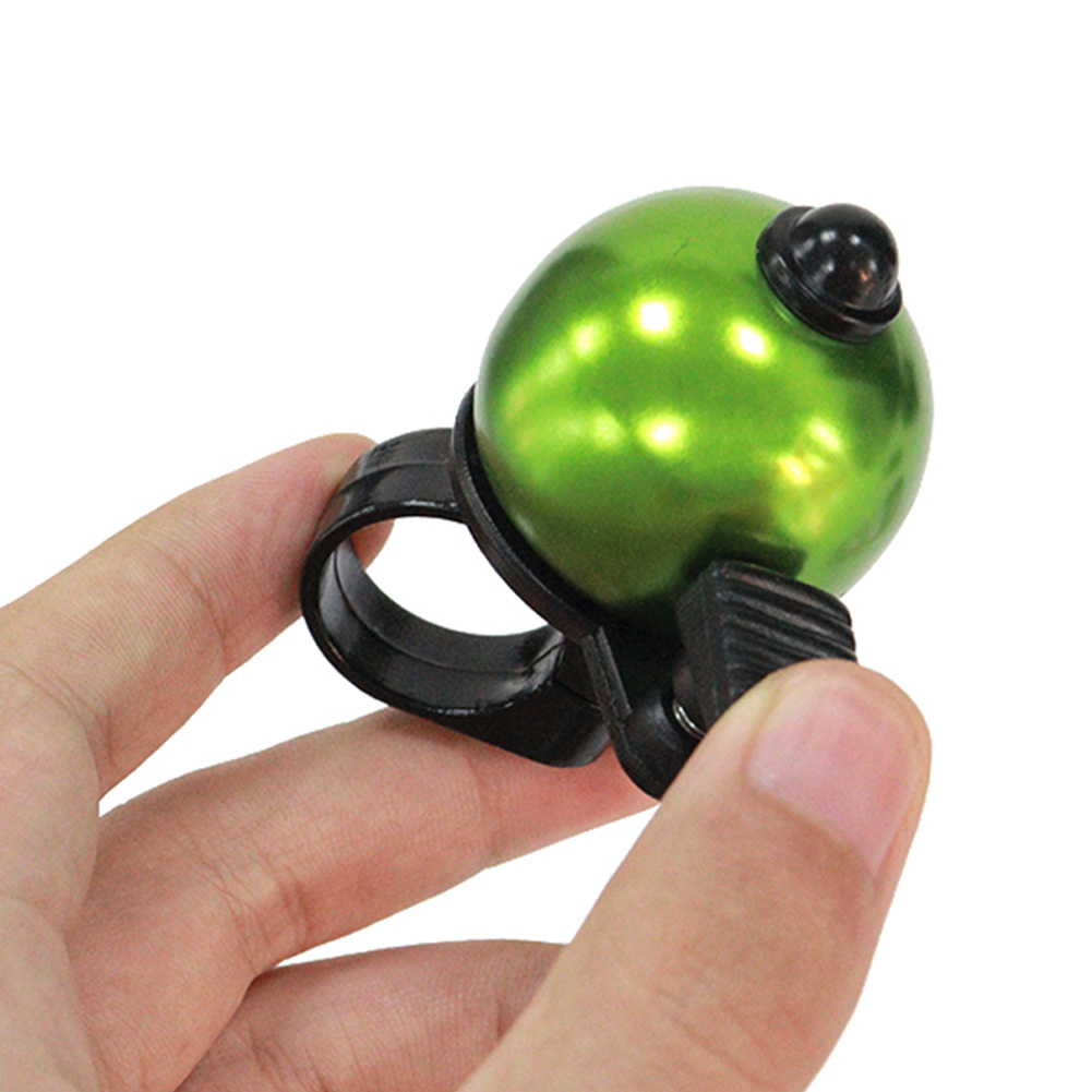 Aluminium Alloy Cycling Thumb Bell Non-slip Space Saving Safety Warning Cycling Accessories Mountain Bike Horn Sound Alarm