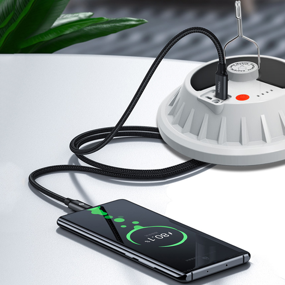 Rechargeable LED Camping Lantern Strong Light Zoom Portable Flashlights Tent Lights Work Repair Lighting Powerful Lamp