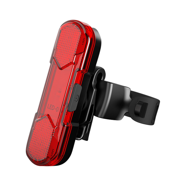 Waterproof LED Bike Light USB Rechargeable Bicycle Tail Safety Warning Light