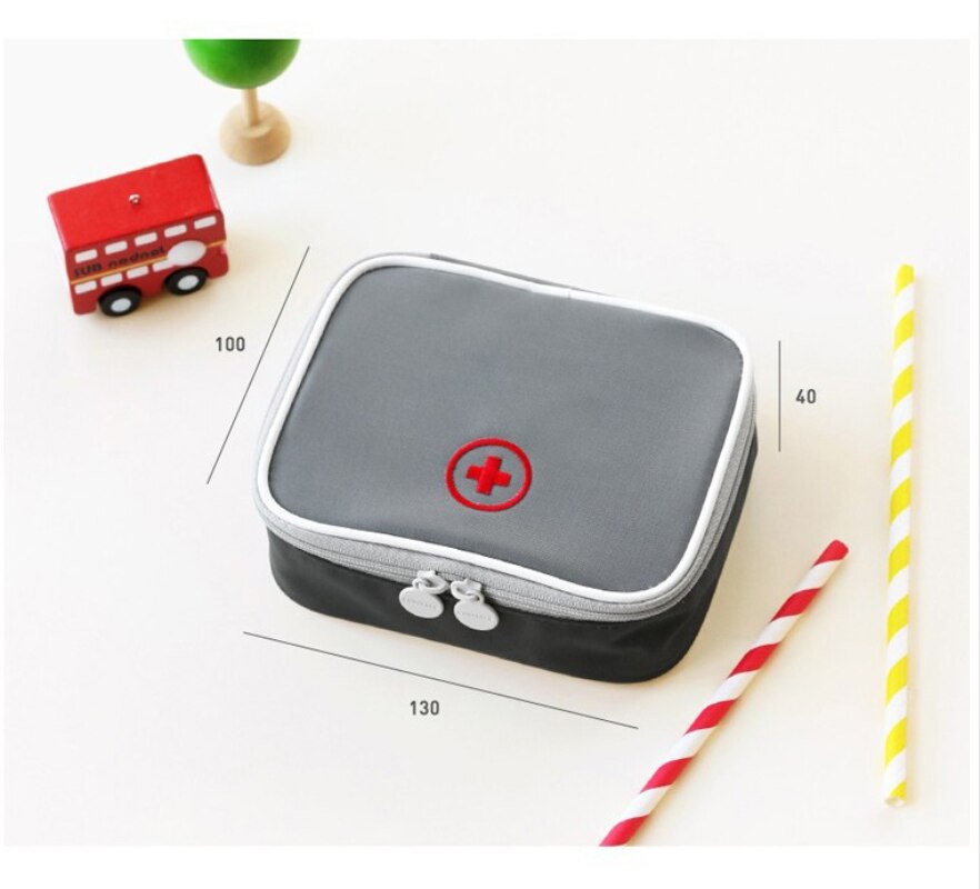 Travel Portable Medicine bag Mini Outdoor First Aid Kit Bag Travel Portable Medicine Package Emergency Kit Bags Medicine Storage Bag Small Organizer
