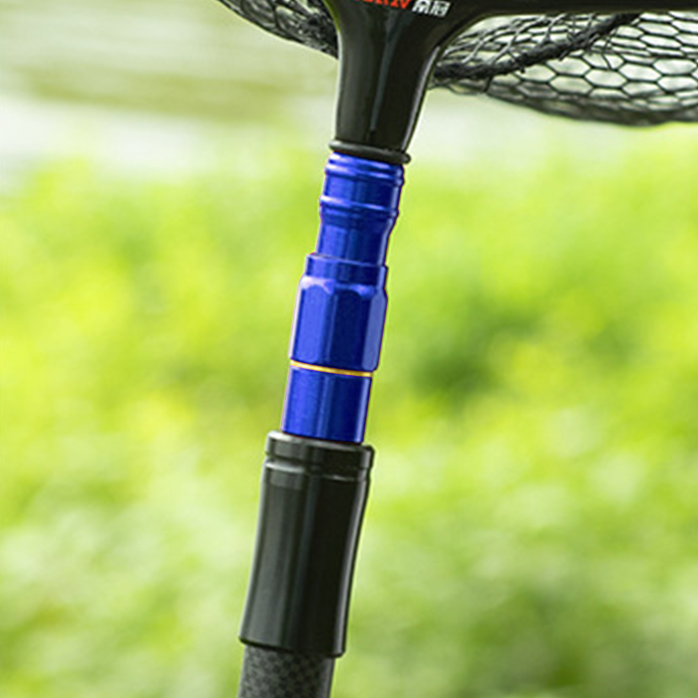 Fish Landing Dip Net Connector Anti-rotation Landing Net Head Adapter Prevent Fish Running Dip Net Rod Parts Fishing Accessories