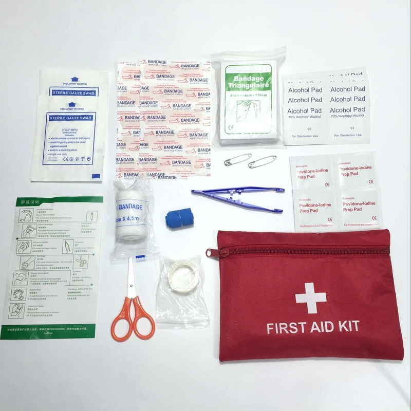 Vehicle First Aid Luggage Car Rescue Emergency Kit Twelve-in-one Outdoor Lifesaving Earthquake First Aid Kit Medical Kit