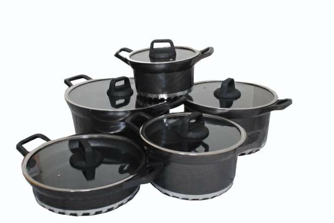 Bosch 10pcs Granite Non-stick Cookware/Sufuria Set