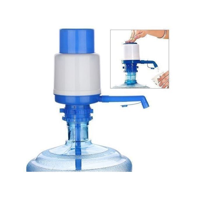 Handpress Water Dispensers Drinking Water pump for Bottle Hand Press Removable tube Manual Household as picture