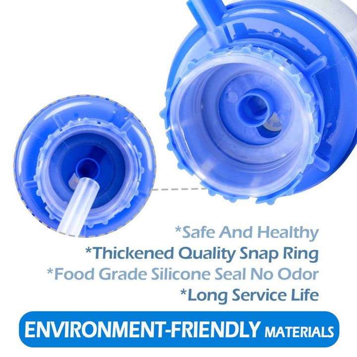 Handpress Water Dispensers Drinking Water pump for Bottle Hand Press Removable tube Manual Household as picture
