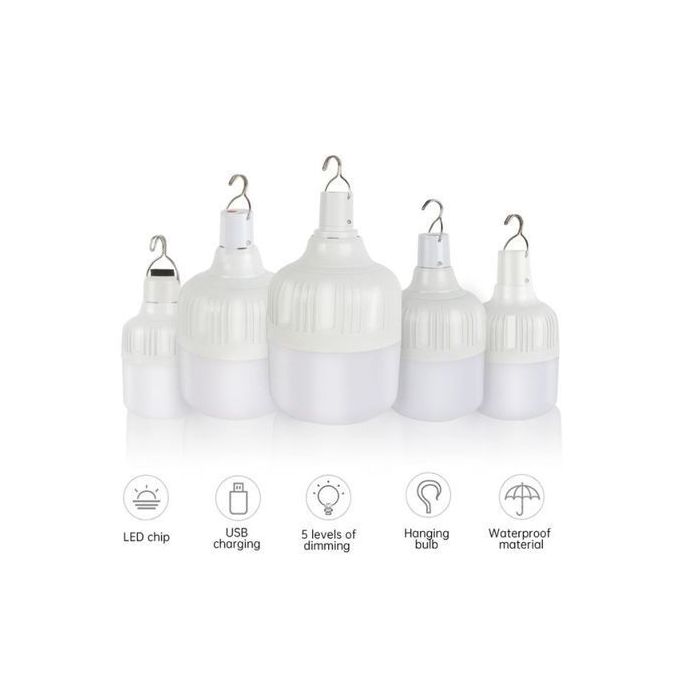 LIGHTING BULBS ; LED BULB Dp Light LED Rechargeable Bulb With USB-50W, 40W, 30W, 20W  light super bright Rechargeable Super bright Portable