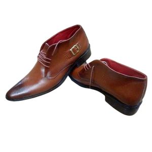 pure leather official slip on men`s shoes Black, Brown & Maroon