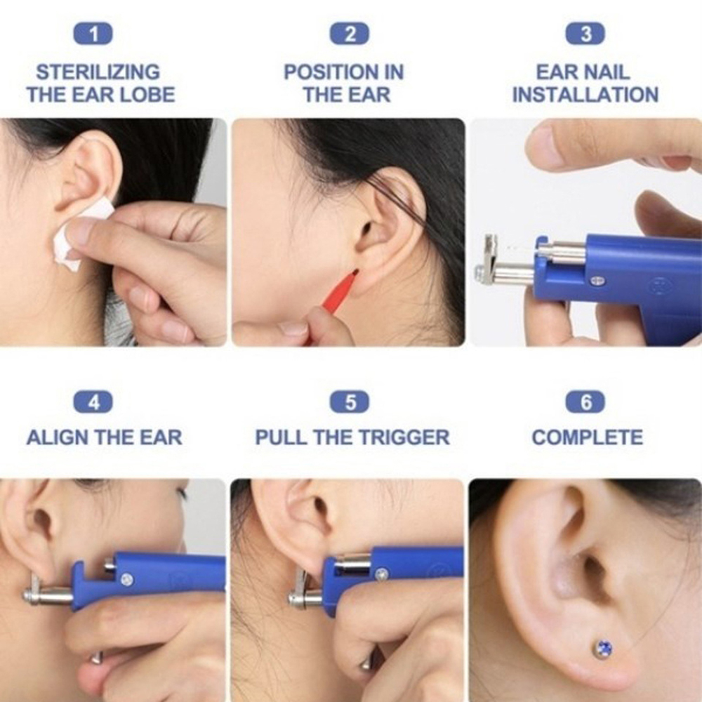 Fashion Generic Ear, Nose & Navel Piercing Machine Gun