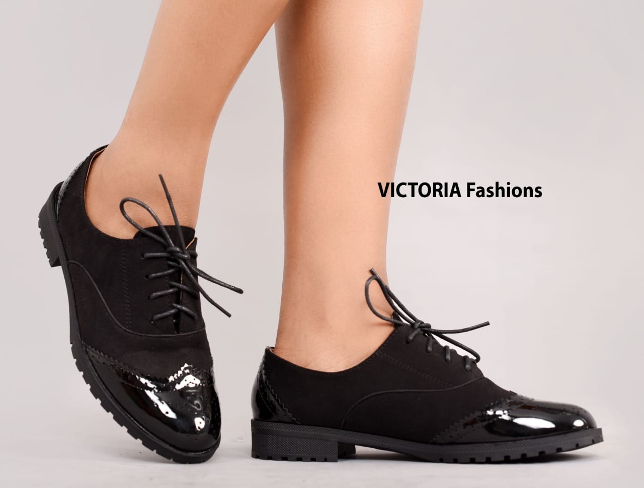 Fashion Ladies Brogues Women Flat Casual Shoes